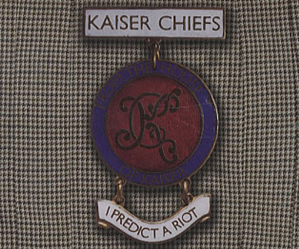 Kaiser Chiefs I Predict A Riot UK CD single (CD5 / 5") BUN088CD