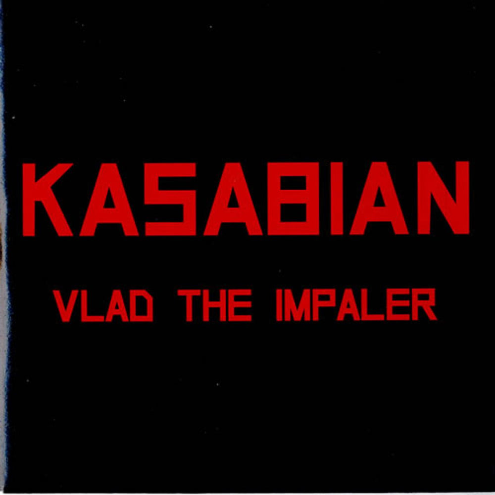 Kasabian Vlad The Impaler - Two Track UK Promo CD-R acetate CD-R