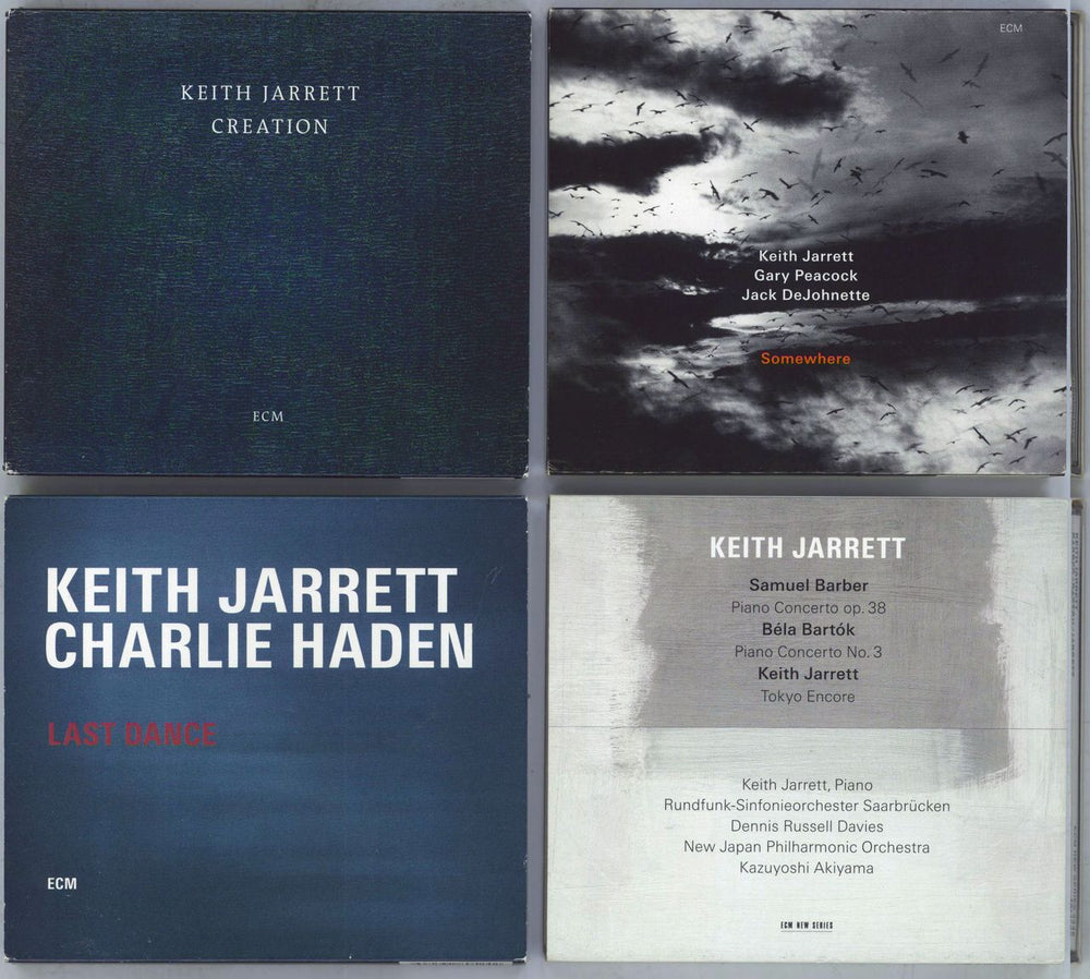 Keith Jarrett Quantity Of Albums UK 5-CD album set FOUR ALBUMS