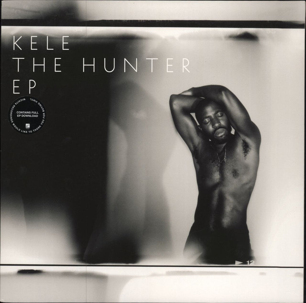 Kele Okereke The Hunter EP UK 12" vinyl single (12 inch record / Maxi-single) WEBB314T