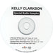 Kelly Clarkson Special Radio Sampler Japanese Promo CD-R acetate KCRCRSP346992