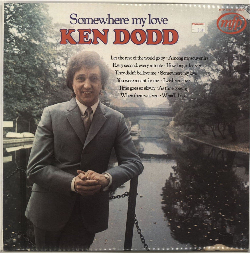 Ken Dodd Somewhere My Love UK vinyl LP album (LP record) MFP50001