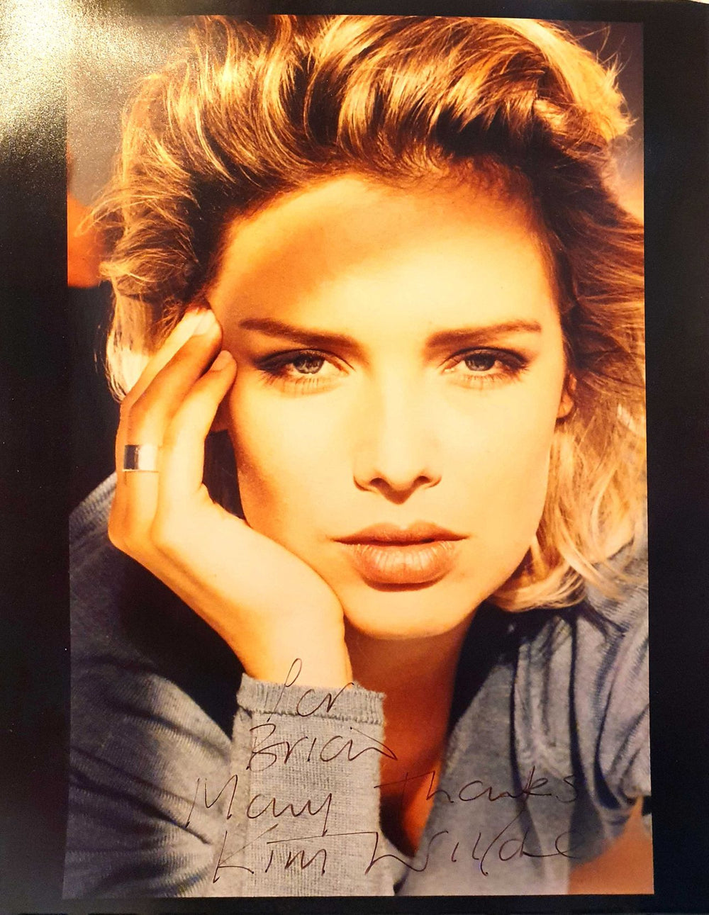 Kim Wilde Signed Photograph UK photograph SIGNED PHOTO