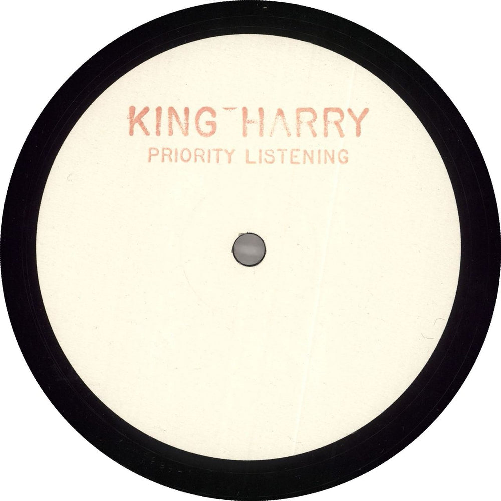 King Harry Divided We Stand - Test Pressing UK vinyl LP album (LP record) EMC3188