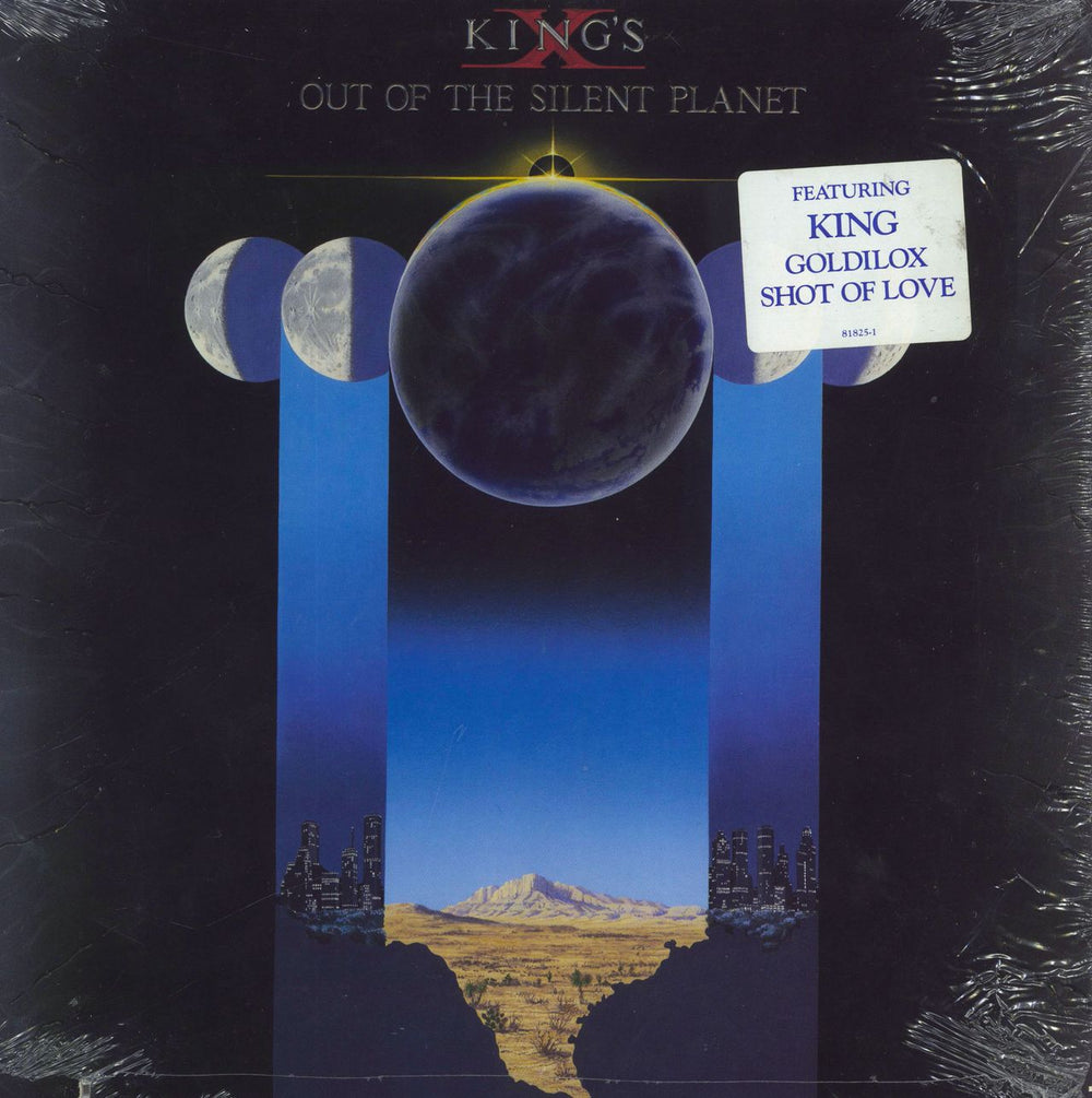 King's X Out Of The Silent Planet German vinyl LP album (LP record) 781825-1