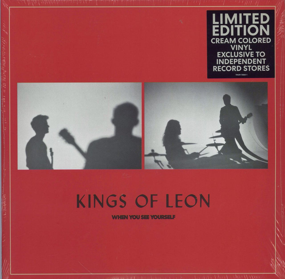 Kings Of Leon When You See Yourself - Cream Coloured Vinyl - Sealed + Postcards UK 2-LP vinyl record set (Double LP Album) 19439-76861-1