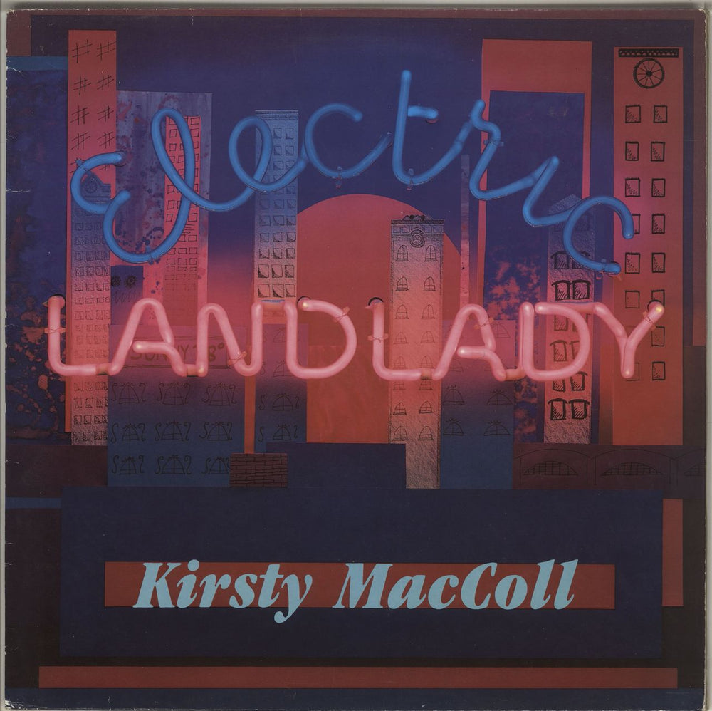 Kirsty MacColl Electric Landlady UK vinyl LP album (LP record) V2663