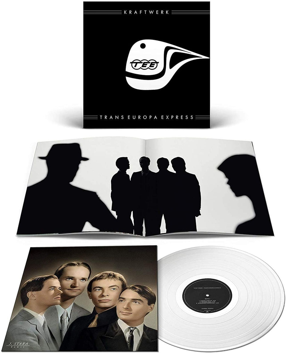 Kraftwerk Trans Europe Express - Clear Vinyl - Sealed UK vinyl LP album (LP record) 5099996602010