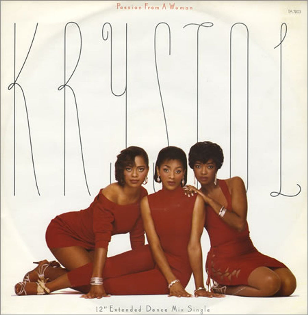 Krystal Passion From A Woman UK 12" vinyl single (12 inch record / Maxi-single) TA7203