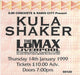 Kula Shaker The Lomax, Liverpool UK concert ticket USED TICKET