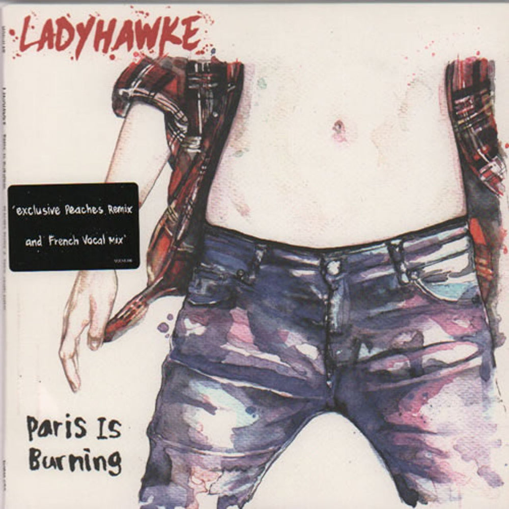 Ladyhawke Paris Is Burning UK 7" vinyl single (7 inch record / 45) MODVL098