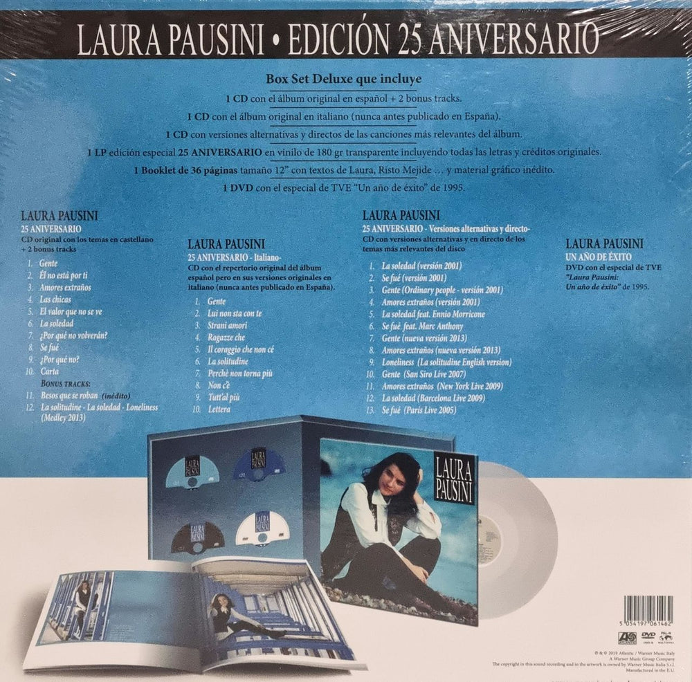 Laura Pausini Laura Pausini (Edición 25 Aniversario) Italian box set 5054197061462