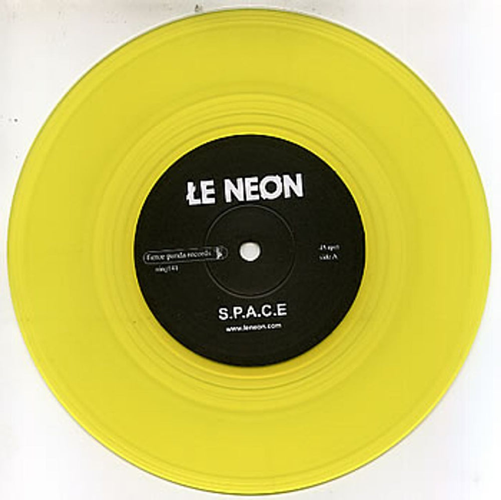 Le Neon S.P.A.C.E UK 7" vinyl single (7 inch record / 45) NING141