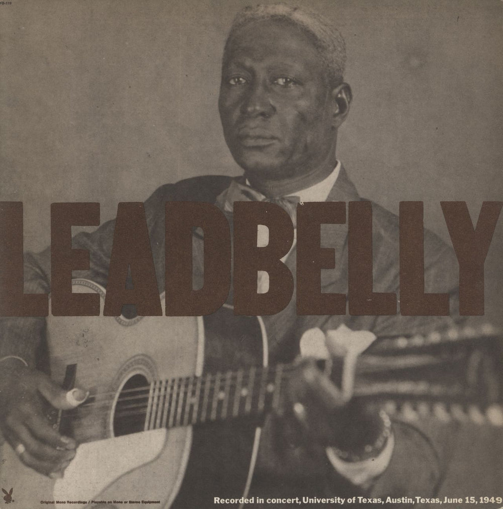 Leadbelly Leadbelly US vinyl LP album (LP record) PB119