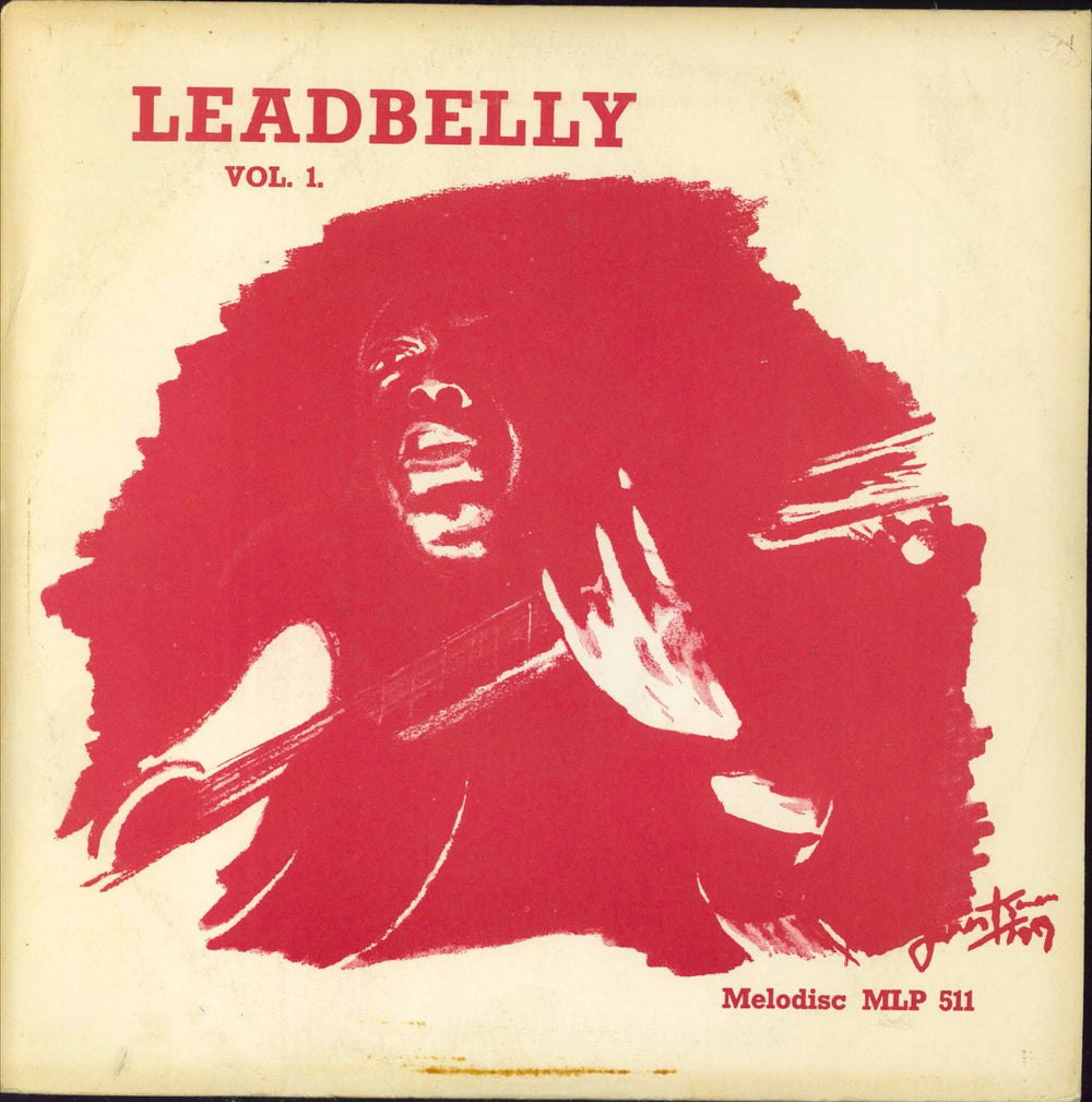 Leadbelly Leadbelly Vol. 1 UK 10" vinyl single (10 inch record) MLP511