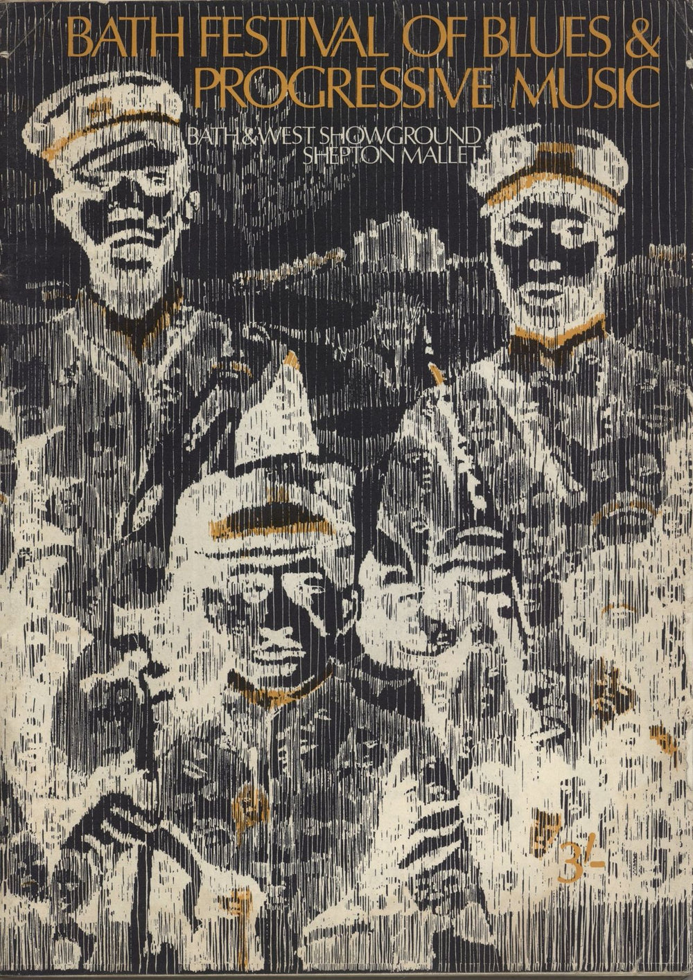 Led Zeppelin Bath Festival Of Blues & Progressive Music - EX UK tour programme EVENT PROGRAMME