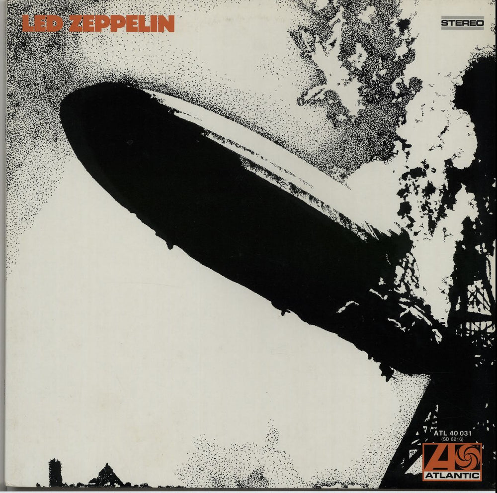 Led Zeppelin Led Zeppelin - Non barcoded German vinyl LP album (LP record) ATL40031