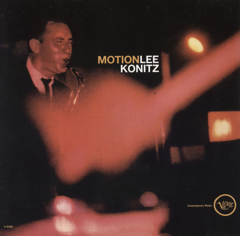 Lee Konitz Motion - 180gm Vinyl + Booklet UK vinyl LP album (LP record) V-8399