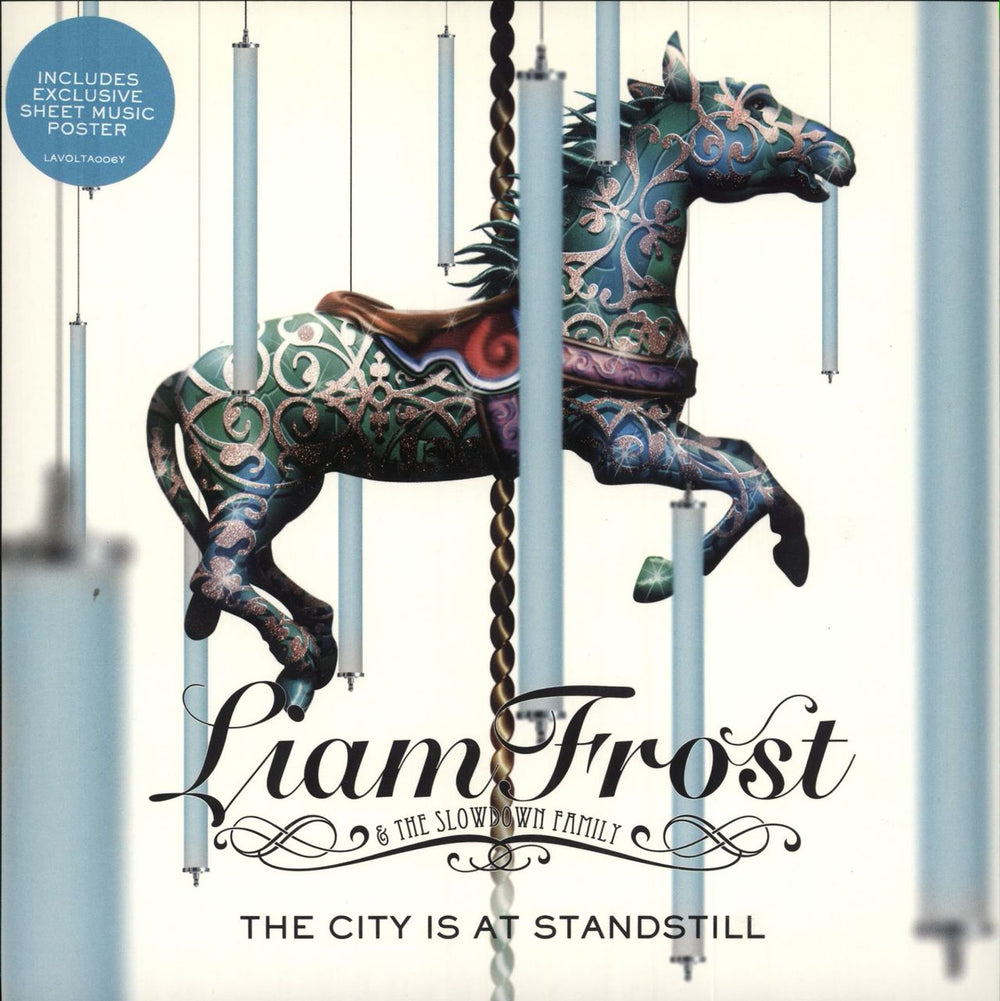 Liam Frost The City Is At Standstill + Poster UK 7" vinyl single (7 inch record / 45) LAVOLTA006Y