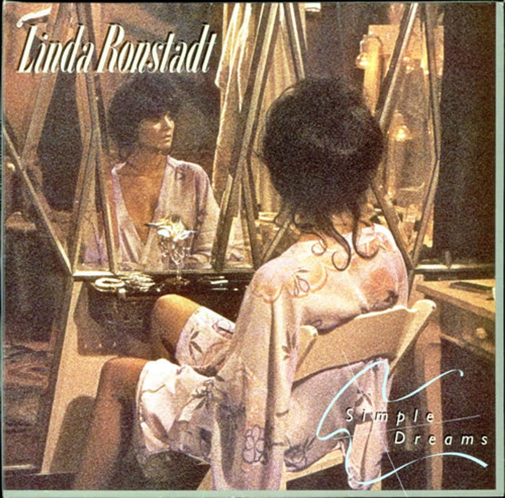 Linda Ronstadt Simple Dreams German vinyl LP album (LP record) AS53065