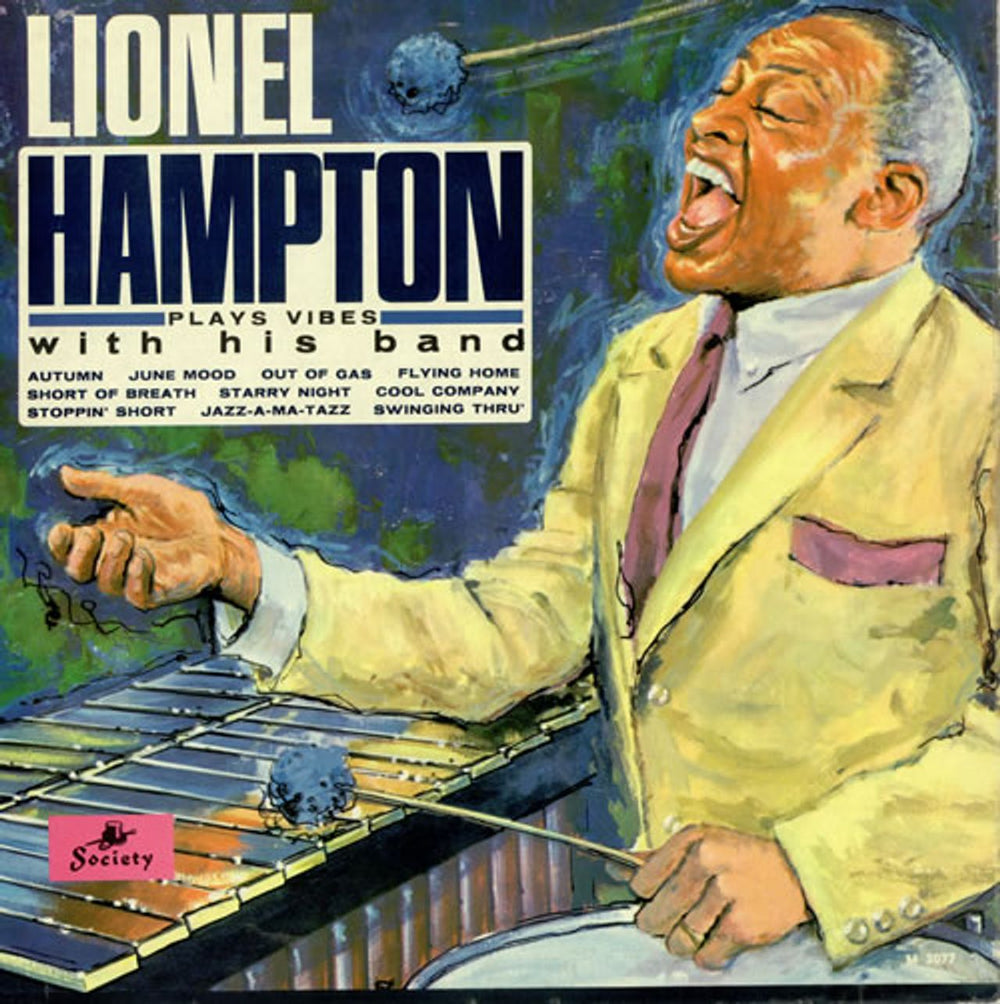 Lionel Hampton Plays Vibes With His Band UK vinyl LP album (LP record) SOC1006