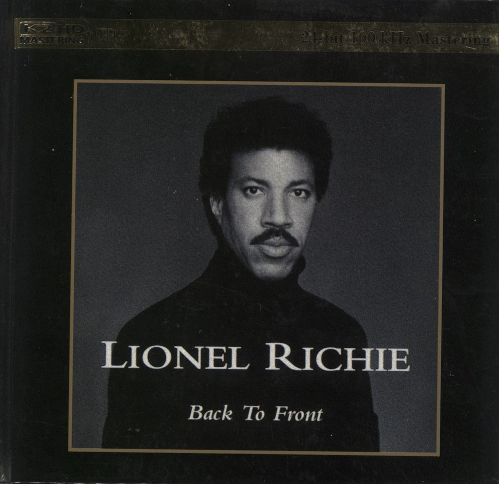 Lionel Richie Back To Front Hong Kong CD album (CDLP) 8824048