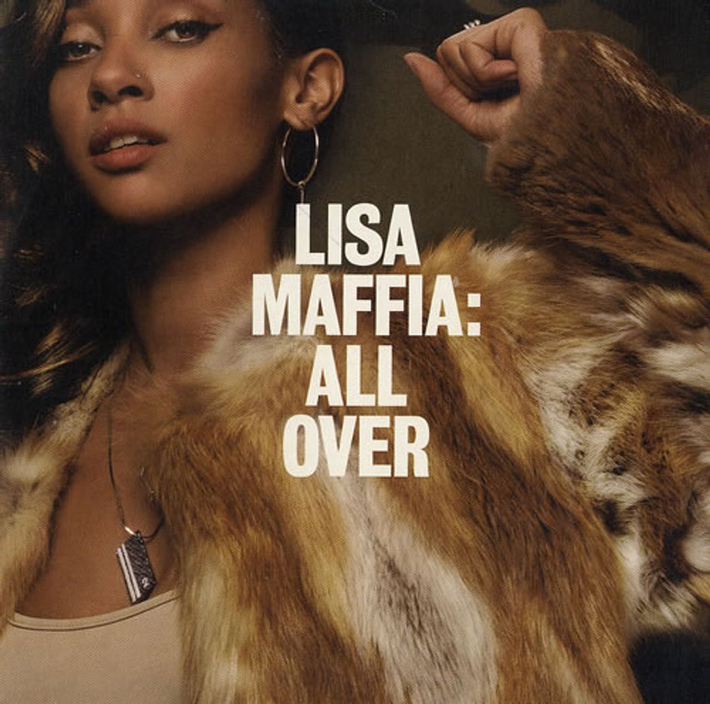 Lisa Maffia All Over UK Promo CD single (CD5 / 5") OVER5
