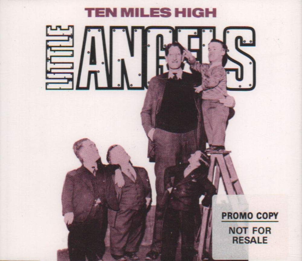 Little Angels Ten Miles High UK Promo CD single (CD5 / 5") LTLDD16