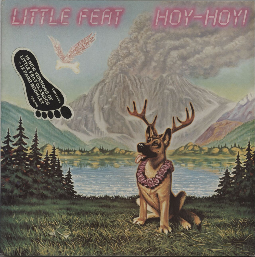 Little Feat Hoy-Hoy! - Stickered UK 2-LP vinyl record set (Double LP Album) K66100