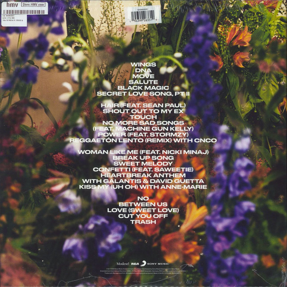 Little Mix Between Us - Yellow Vinyl - Sealed UK 2-LP vinyl record set (Double LP Album) 194399263310