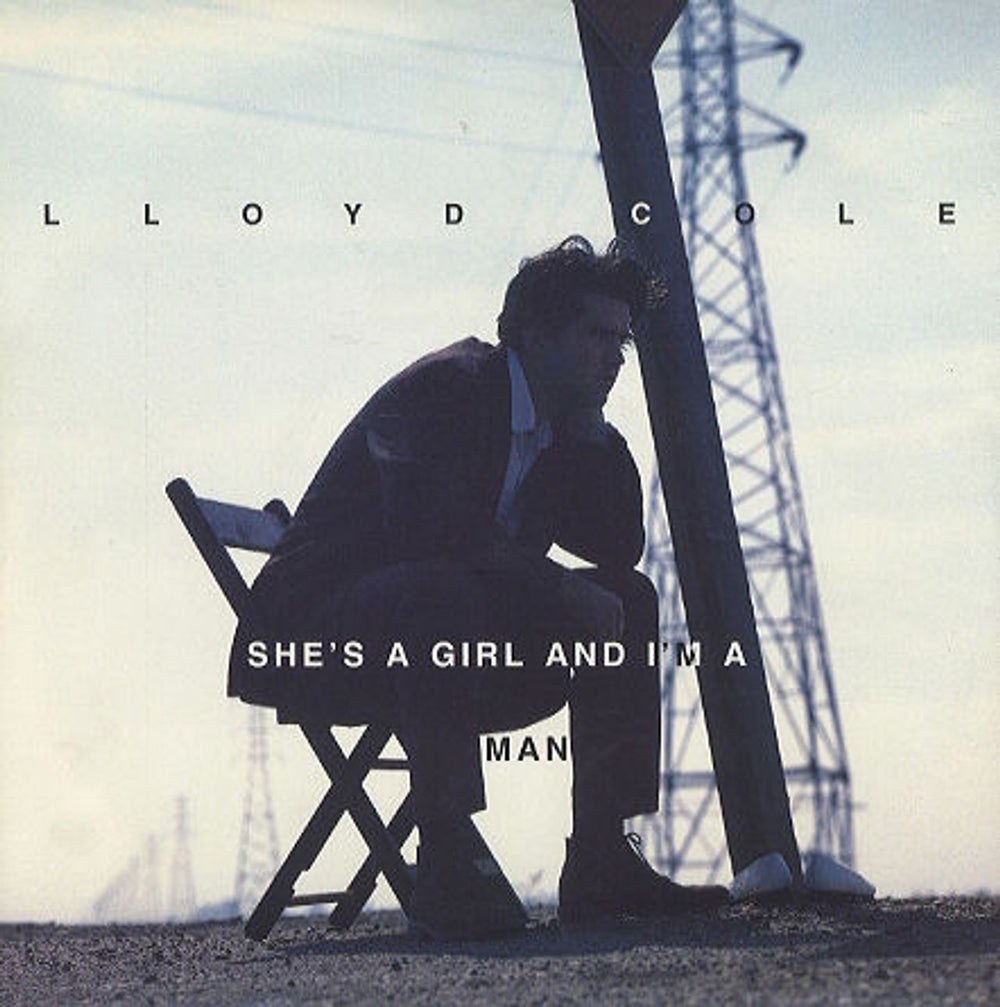 Lloyd Cole She's A Girl And I'm A Man UK 7" vinyl single (7 inch record / 45) COLE14