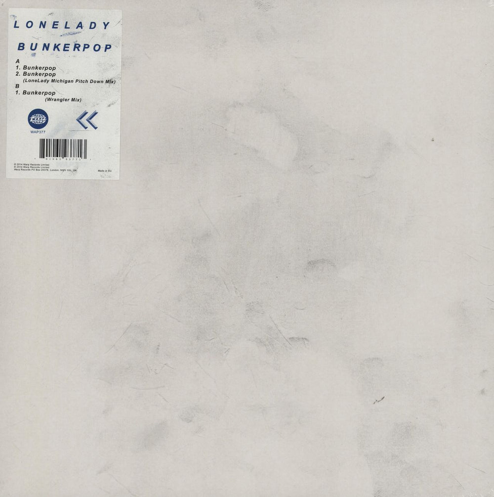 LoneLady Bunkerpop UK 12" vinyl single (12 inch record / Maxi-single) WAP377