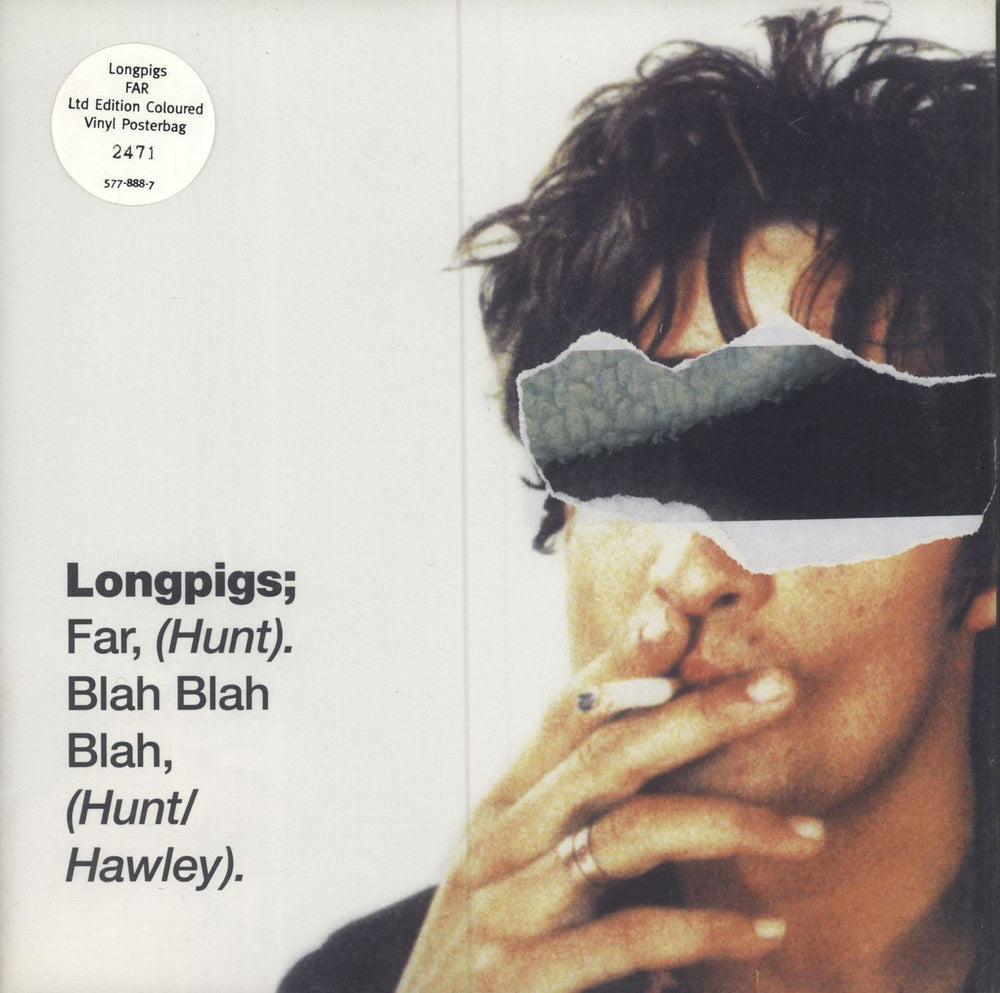 Longpigs Far - Purple Vinyl + Numbered UK 7" vinyl single (7 inch record / 45) MUM71