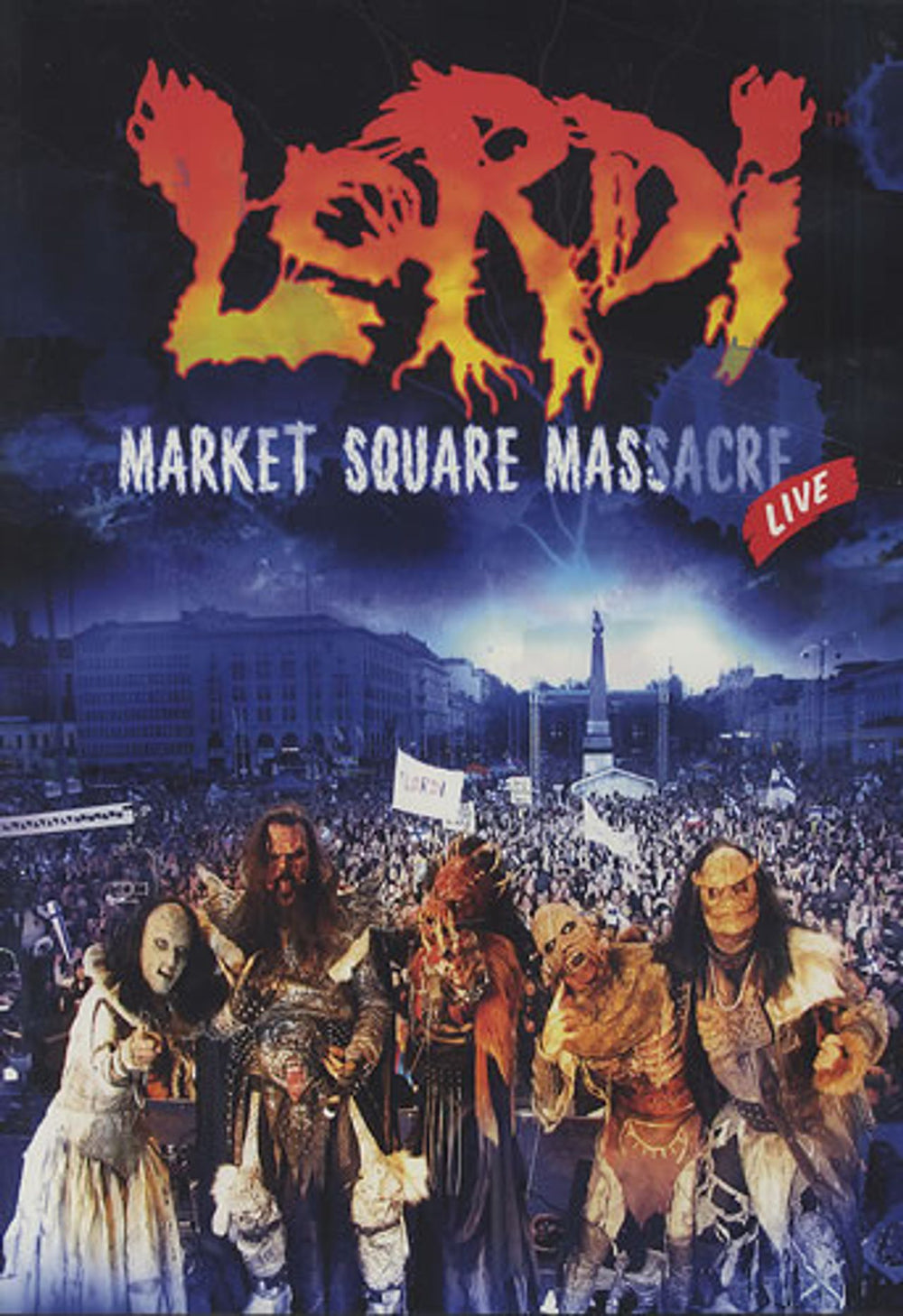 Lordi Market Square Massacre Live Japanese Promo DVD BVBP-21060