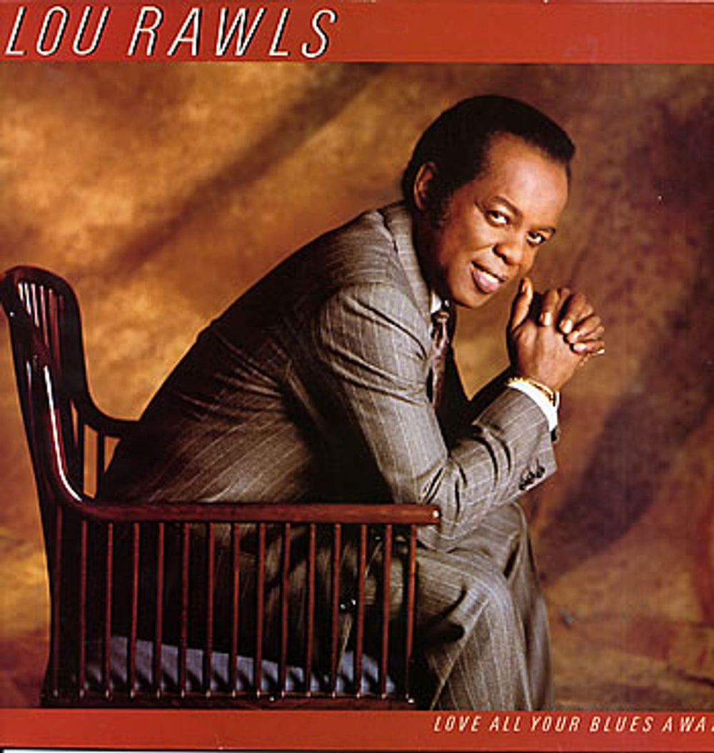 Lou Rawls Love All Your Blues Away UK vinyl LP album (LP record) EPC26809