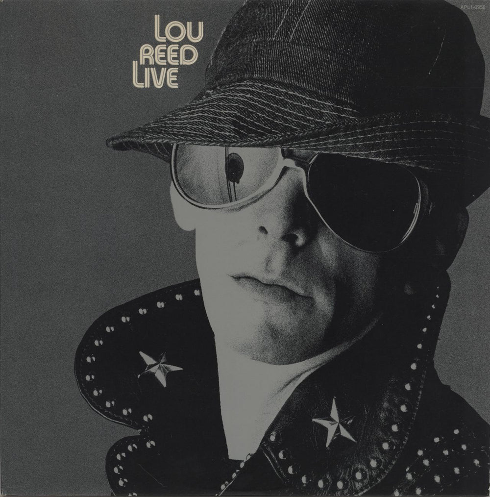 Lou Reed Lou Reed Live US vinyl LP album (LP record) APL1-0959