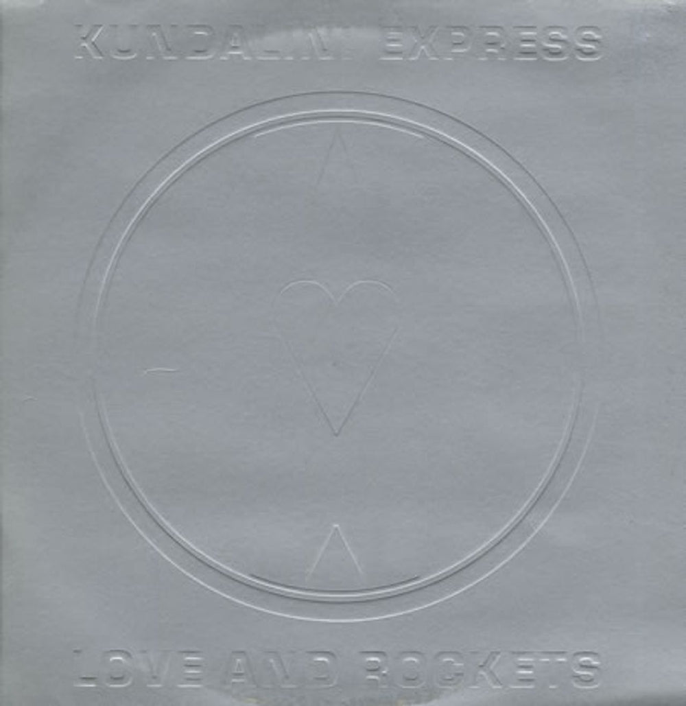 Love & Rockets Kundalini Express UK 12" vinyl single (12 inch record / Maxi-single) BEG163T