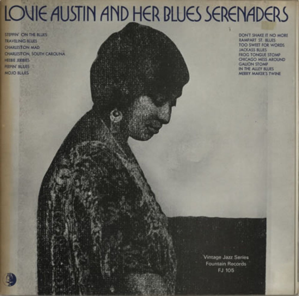 Lovie Austin Lovie Austin And Her Blues Serenaders UK vinyl LP album (LP record) FJ105