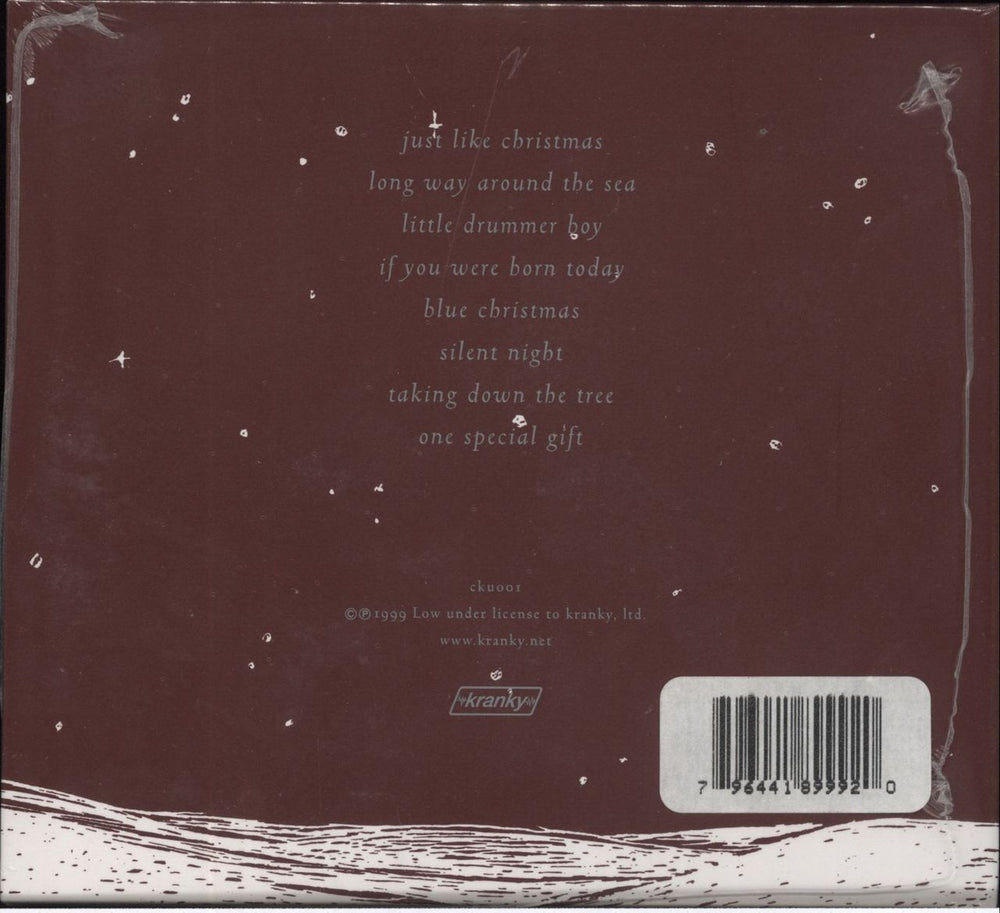 Low Christmas - Sealed US CD album (CDLP) 796441899920