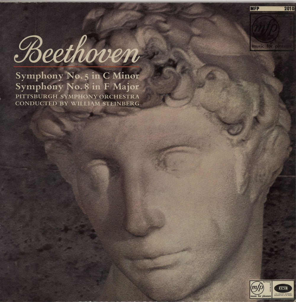 Ludwig Van Beethoven Symphony No. 5 in C Minor, Op.67 / Symphony No. 8 in F Major, Op.93 UK vinyl LP album (LP record) MFP2010