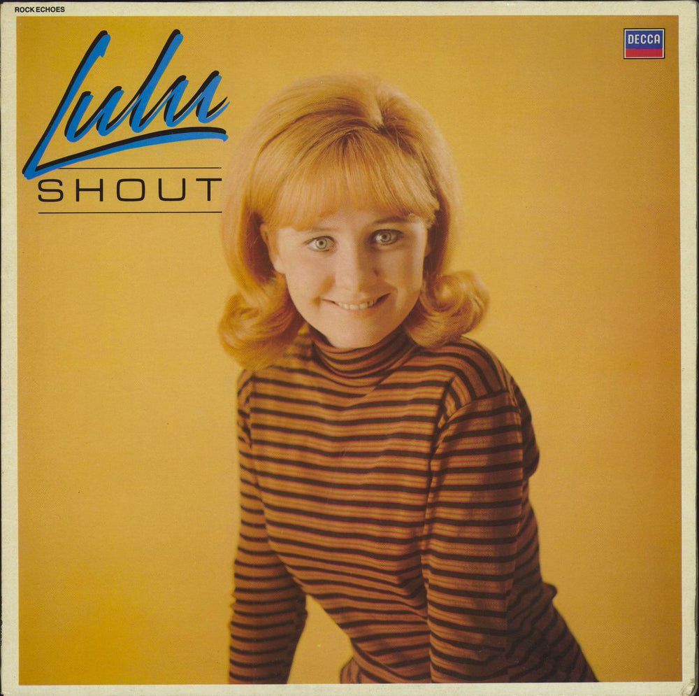 Lulu Shout UK vinyl LP album (LP record) TAB70