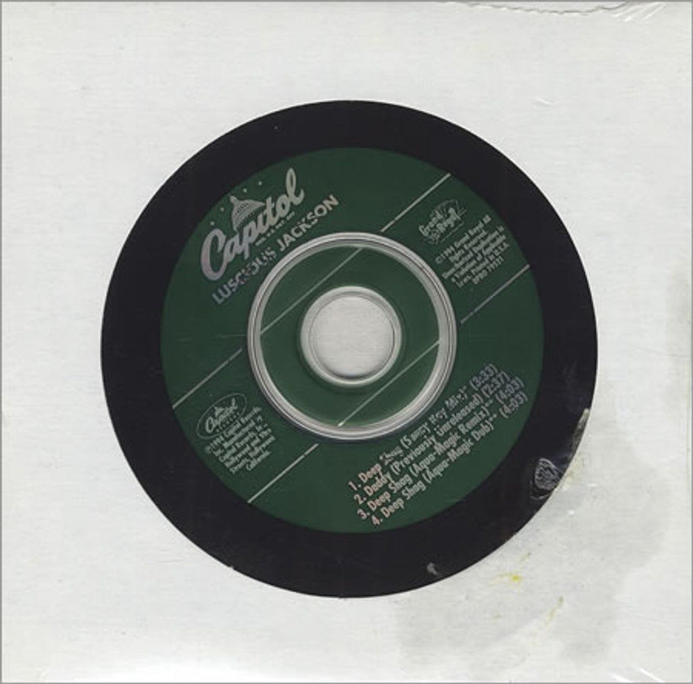 Luscious Jackson Deep Shag US Promo CD single (CD5 / 5") DPRO79521
