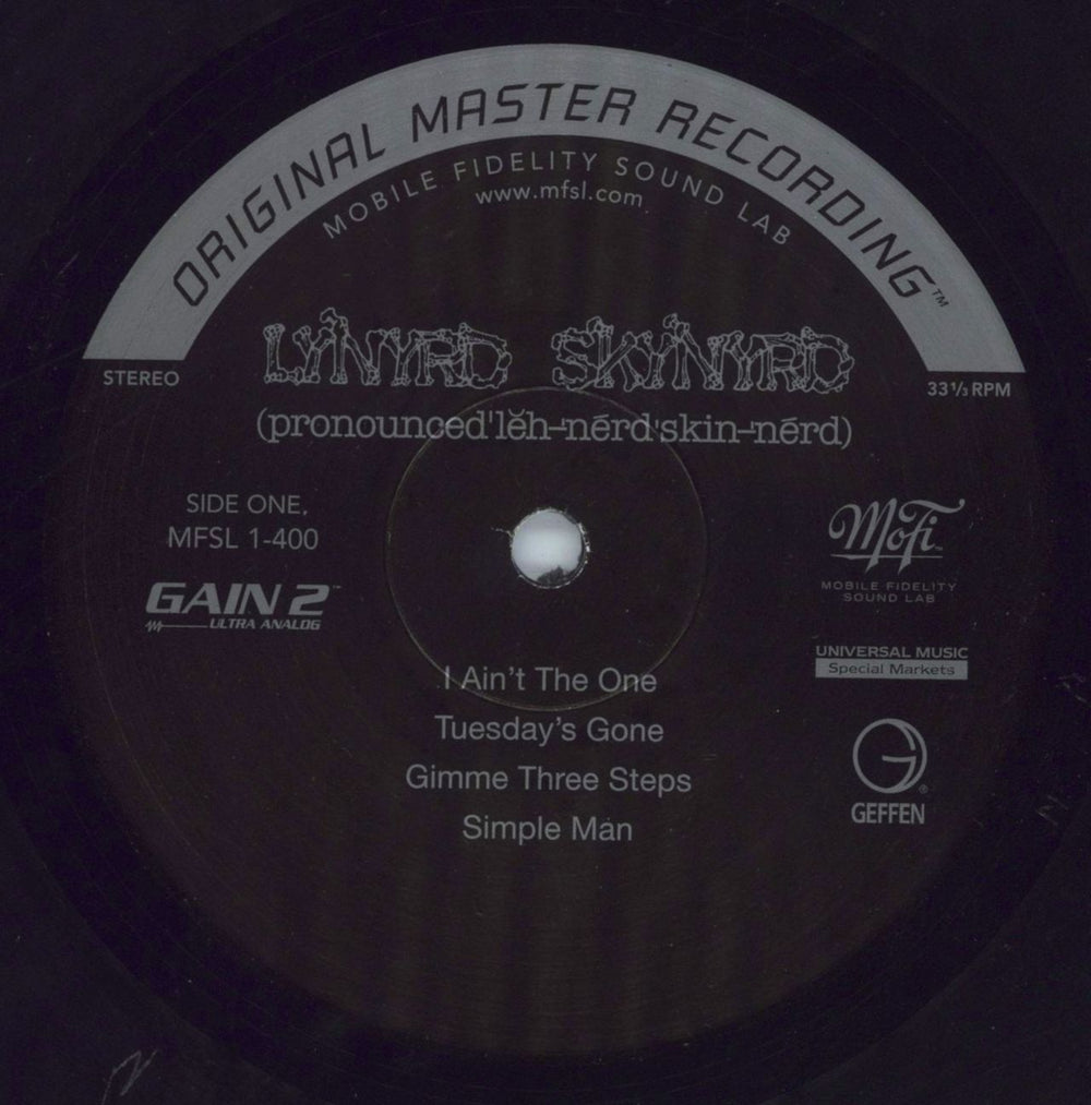 Lynyrd Skynyrd Pronounced 'Leh-'nerd 'Skin-'nerd - 180gram Vinyl + Numbered US 2-LP vinyl record set (Double LP Album) LRD2LPR725837