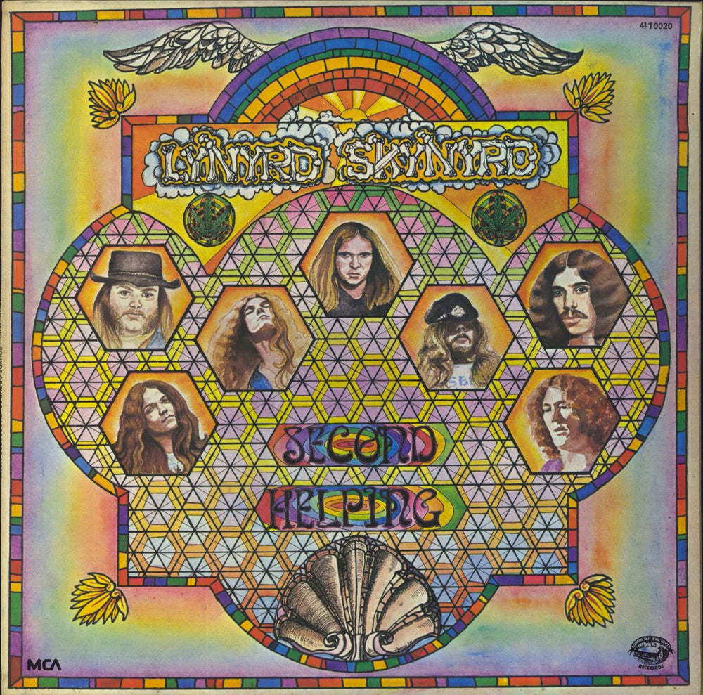 Lynyrd Skynyrd Second Helping French vinyl LP album (LP record) 410020