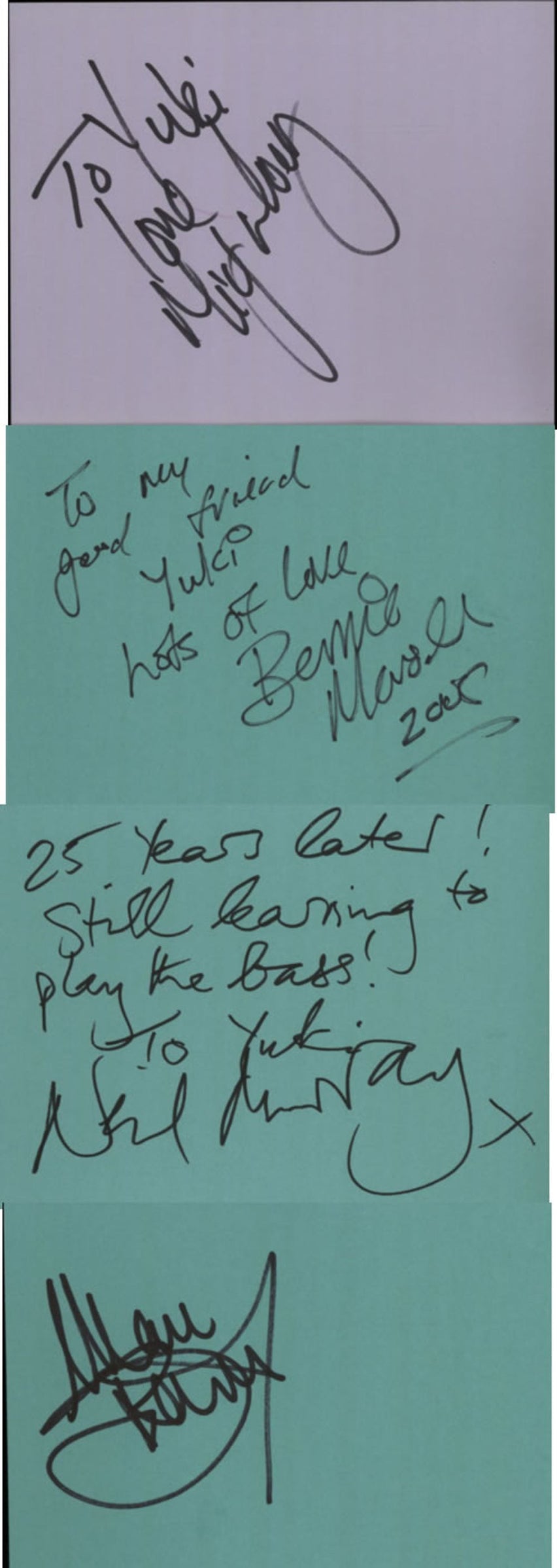 M3 Pages From An Autograph Book UK memorabilia M30MMPA602323