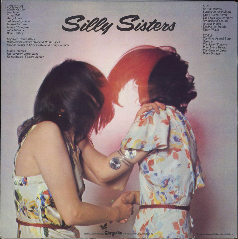 Maddy Prior & June Tabor Silly Sisters UK vinyl LP album (LP record)