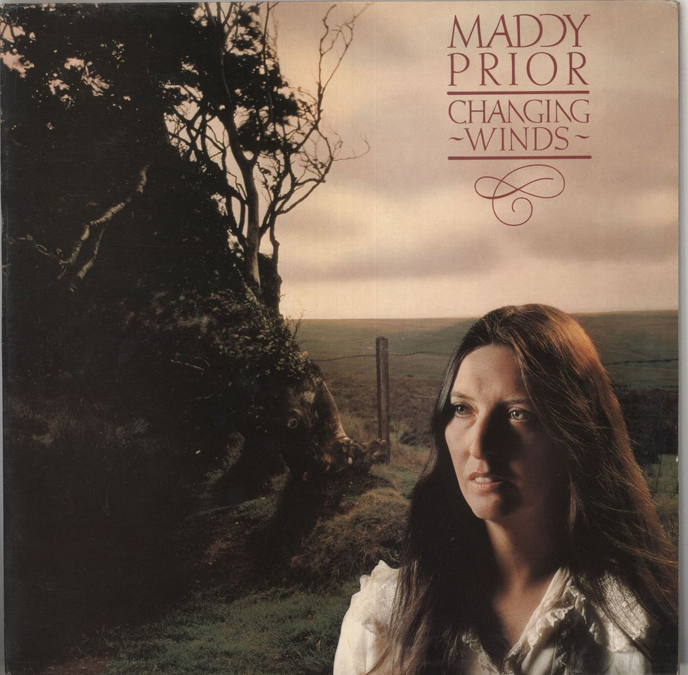 Maddy Prior Changing Winds UK vinyl LP album (LP record) CHR1203