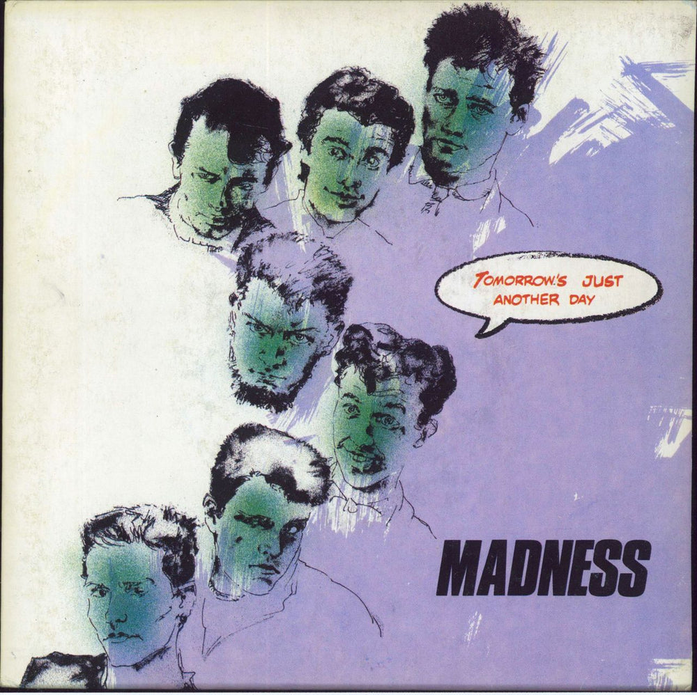 Madness Tomorrow's (Just Another Day) Spanish Promo 7" vinyl single (7 inch record / 45) VIC-78