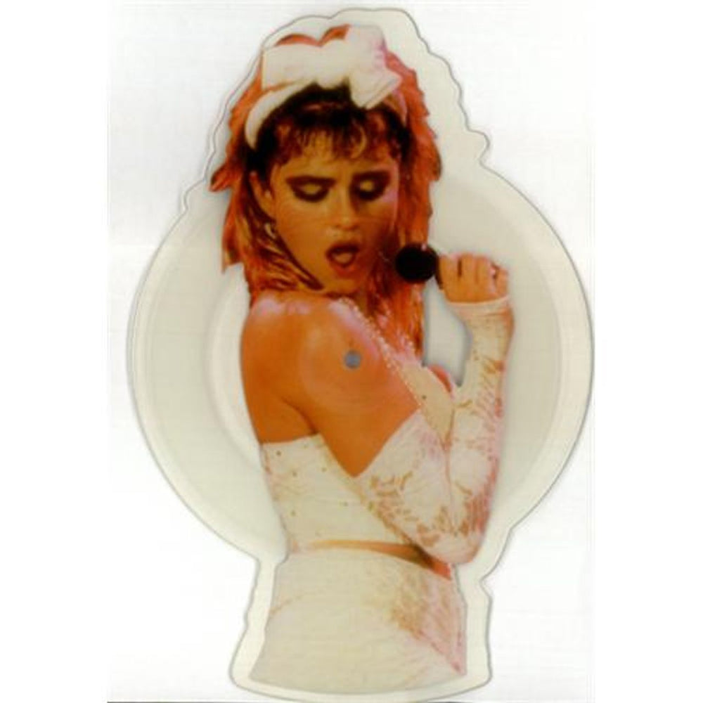 Madonna Angel UK shaped picture disc (picture disc vinyl record) W8881P