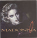 Madonna Live To Tell - Solid + Glossy Sleeve UK 7" vinyl single (7 inch record / 45) W8717